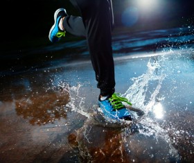 Splash of water splash Stock Photo