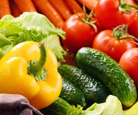 Summer fresh organic vegetables fruits Stock Photo 07