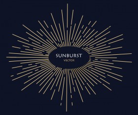Sunburst vector background 01