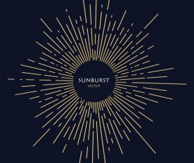 Sunburst vector background 02