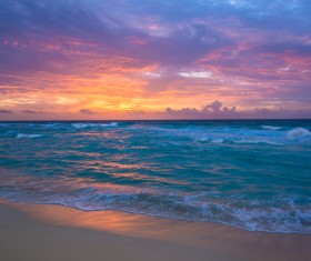 Sunrise and sunset beautiful natural landscape Stock Photo 01