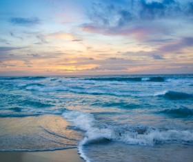 Sunrise and sunset beautiful natural landscape Stock Photo 02