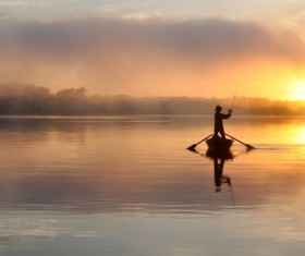 Sunrise and sunset beautiful natural landscape Stock Photo 07