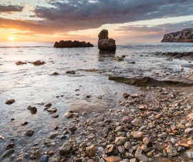 Sunrise and sunset beautiful natural landscape Stock Photo 13