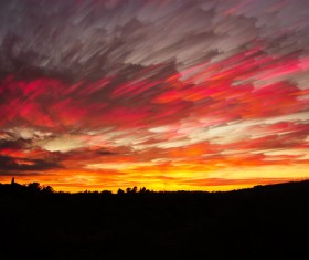 Sunrise and sunset beautiful natural landscape Stock Photo 15