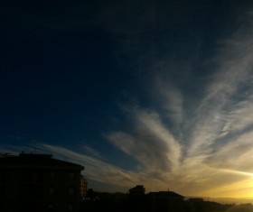 Sunrise and sunset beautiful natural landscape Stock Photo 19