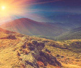 Sunrise and sunset beautiful natural landscape Stock Photo 21