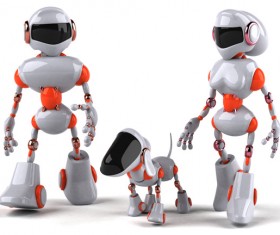 Toy robot Stock Photo