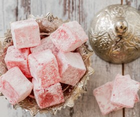 Turkish delight Stock Photo