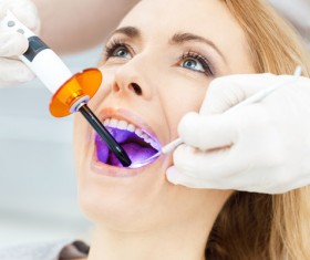 Ultrasound Toothwash Stock Photo 01