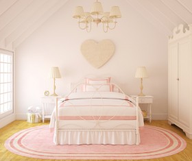 Unique childrens bedroom Stock Photo 01