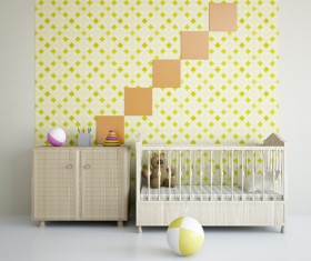 Unique childrens bedroom Stock Photo 08