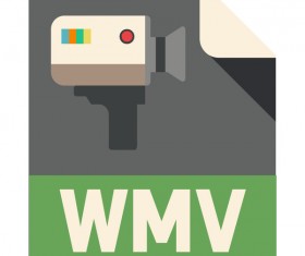 WMV Flat Icon