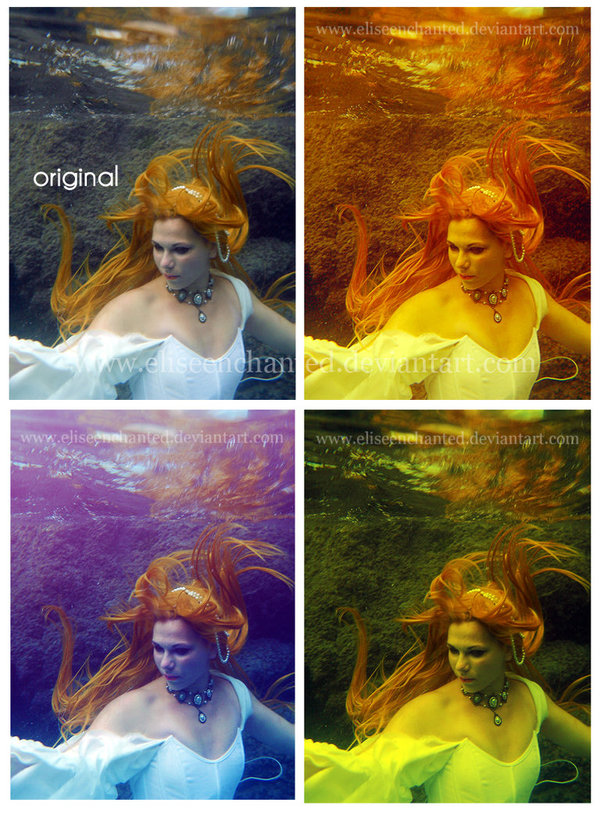 Water nymph Photoshop Actions