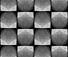 White with black seamless pattern abstract vector 02