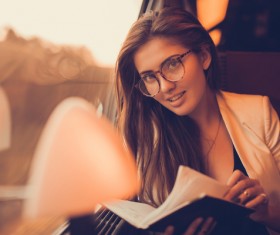 Young confident happy girl Stock Photo 02