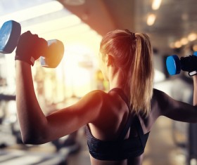 Young people who like fitness Stock Photo 01