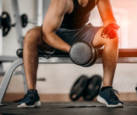 Young people who like fitness Stock Photo 02