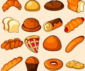 bread food vector material