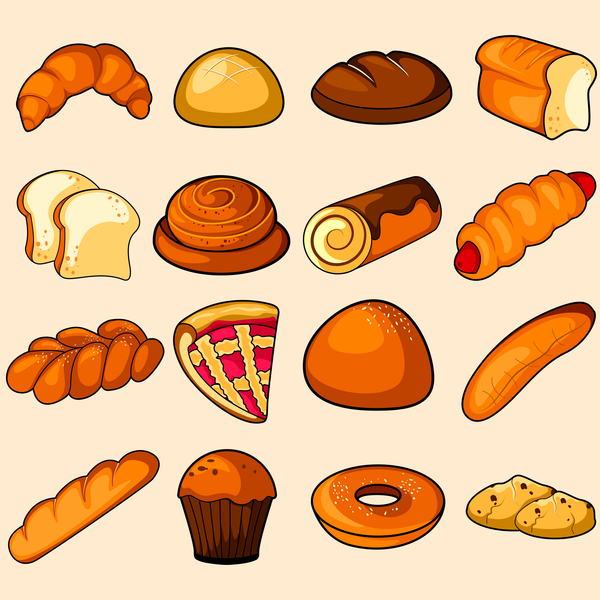 bread food vector material