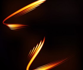 feather light effect background vector