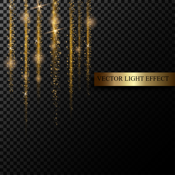 light curtain illustration vector material 01