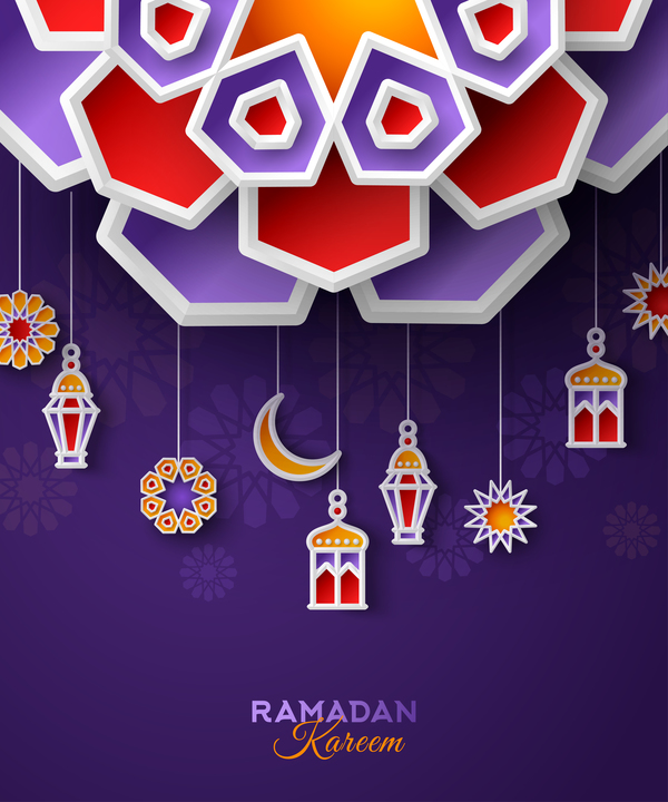 2018 Ramadan kareem festival vector material 14