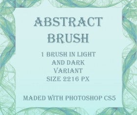 Abstract Frame Photoshop Brushes