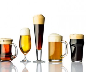All kinds of taste beer Stock Photo 01
