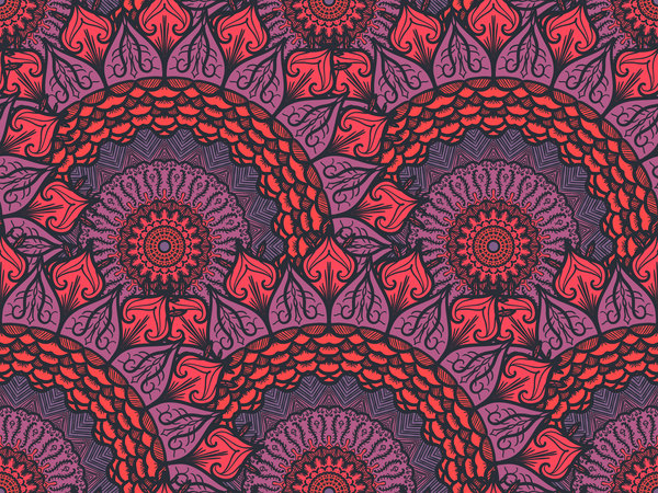 Aztec ethnic seamless pattern vector 02