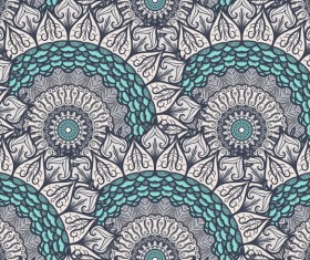 Aztec ethnic seamless pattern vector 03