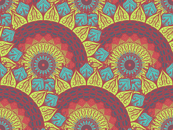 Aztec ethnic seamless pattern vector 04