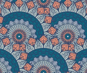 Aztec ethnic seamless pattern vector 05