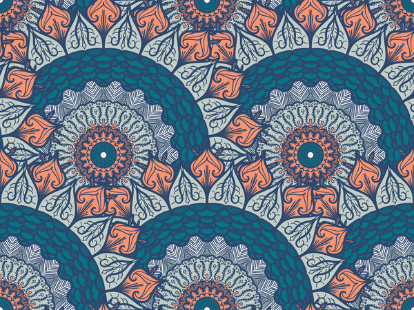 Aztec ethnic seamless pattern vector 05