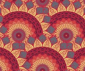 Aztec ethnic seamless pattern vector 07