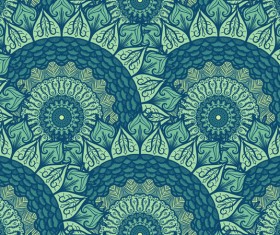 Aztec ethnic seamless pattern vector 08