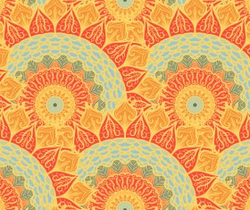 Aztec ethnic seamless pattern vector 09