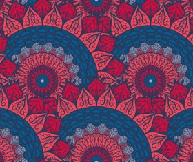 Aztec ethnic seamless pattern vector 12