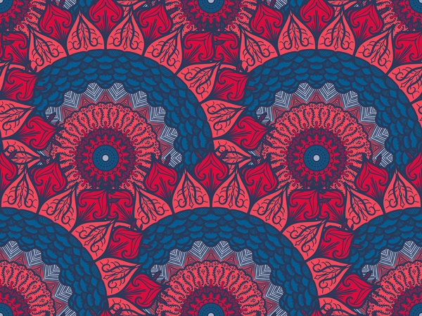 Aztec ethnic seamless pattern vector 12