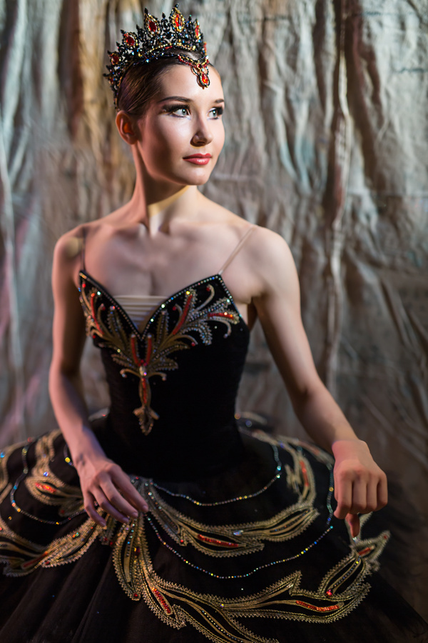 Beautiful female ballet dancer Stock Photo 02