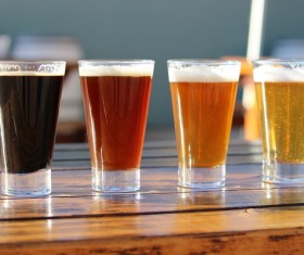 Beer on the desktop Stock Photo 08