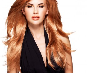 Blonde makeup beautiful woman Stock Photo 01