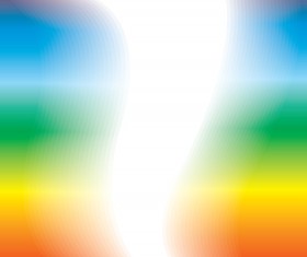 Blurs colored background with light vector