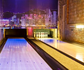 Bowling alley Stock Photo 02