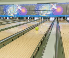Bowling alley Stock Photo 05