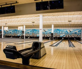 Bowling alley Stock Photo 06
