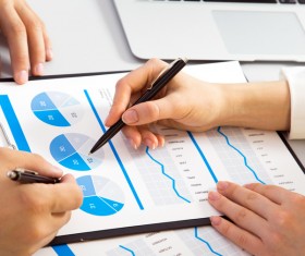 Business data analysis Stock Photo 03