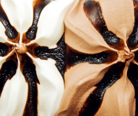 Chocolate ice cream Stock Photo 01