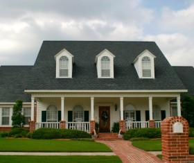 Classic style independent house Stock Photo 02