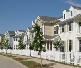 Classic style independent house Stock Photo 13